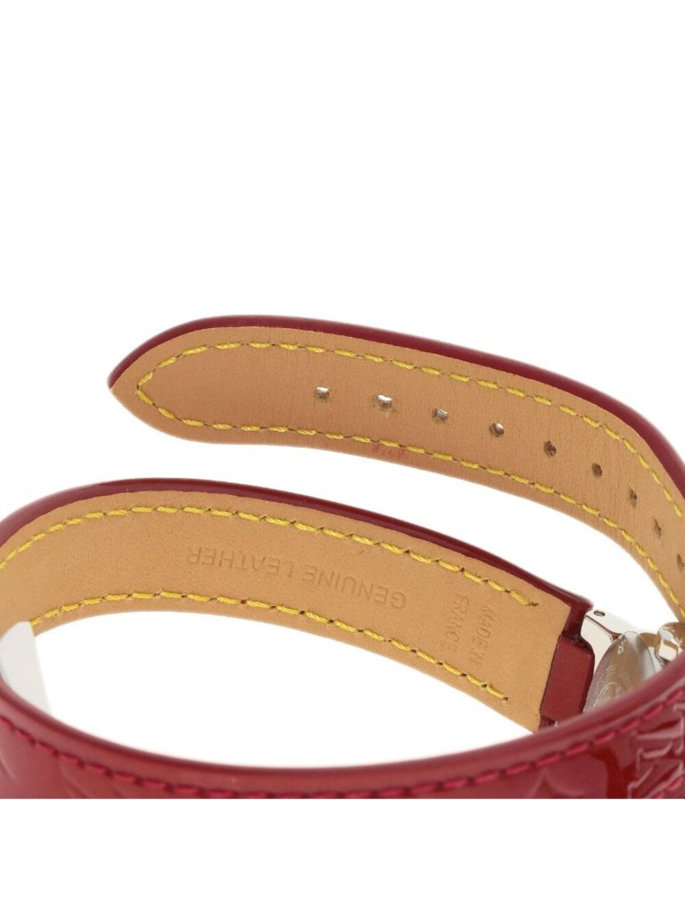 Louis Vuitton Tumble Heart Watch SS Leather - Picture 13 of 15